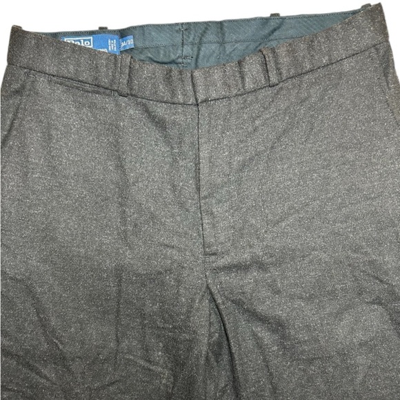 Polo by Ralph Lauren Men's Heather Gray Wool Blend Heavy Pants Size 34/30 #00342 - Picture 5 of 5